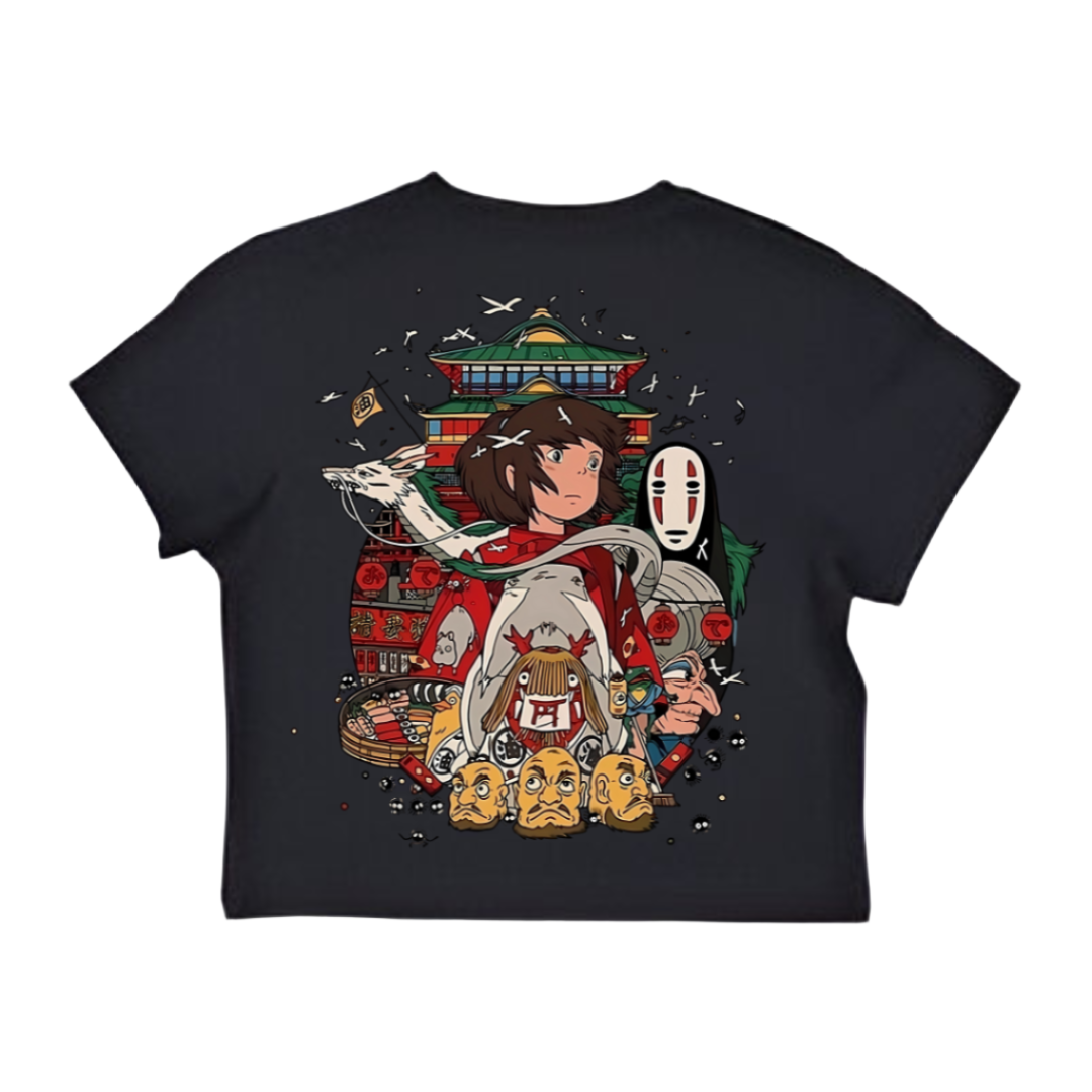 "DREAMERS" - Studio Ghibli Anime Crop Top | 6 Options