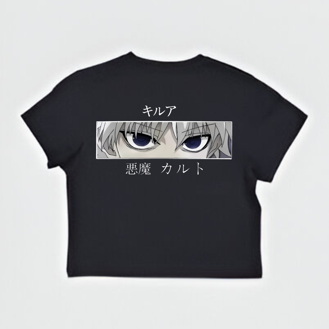 "KILLAR" - Hunter X Hunter Killua Zoldyck Anime Crop Top | 9 Options