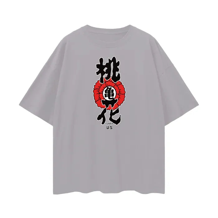 "PEACH BLOSSOM" - Takao - The Flower Of Evil Anime Oversized T-Shirts | 5 Colors