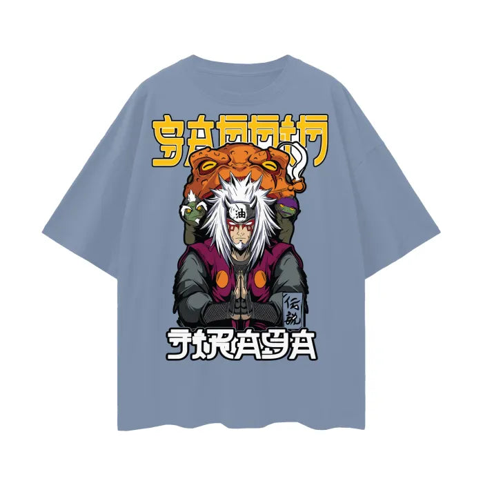 "TOAD CHANTER" - Jiraiya -  Naruto Anime Oversized T-Shirt