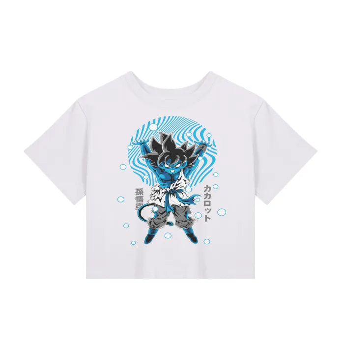 "THE CHOSEN ONE" -  Son Goku - Dragon Ball Anime Crop Top | 2 Colors