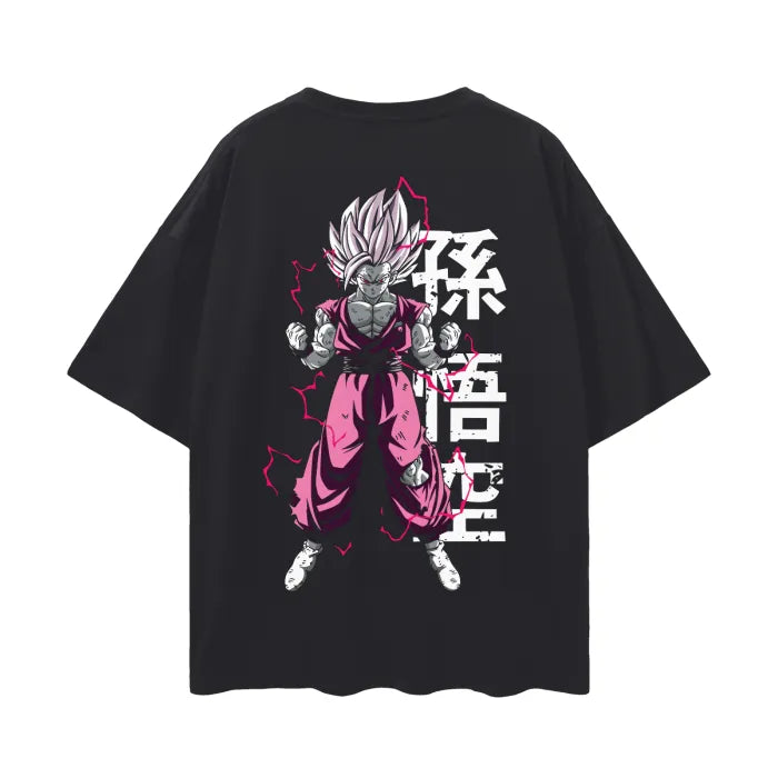 "HYBRID HERO" - Gohan - Dragon Ball Anime Oversized T-Shirts