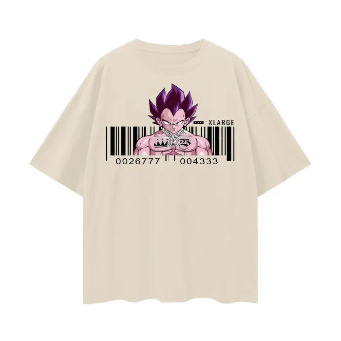 "EGO DRIP" - Vegeta - Dragon Ball Anime Oversized T-Shirt | 3 Colors