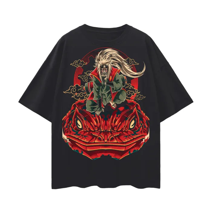 "SUMMONER" - Jiraiya - Naruto Anime Oversized T-Shirts