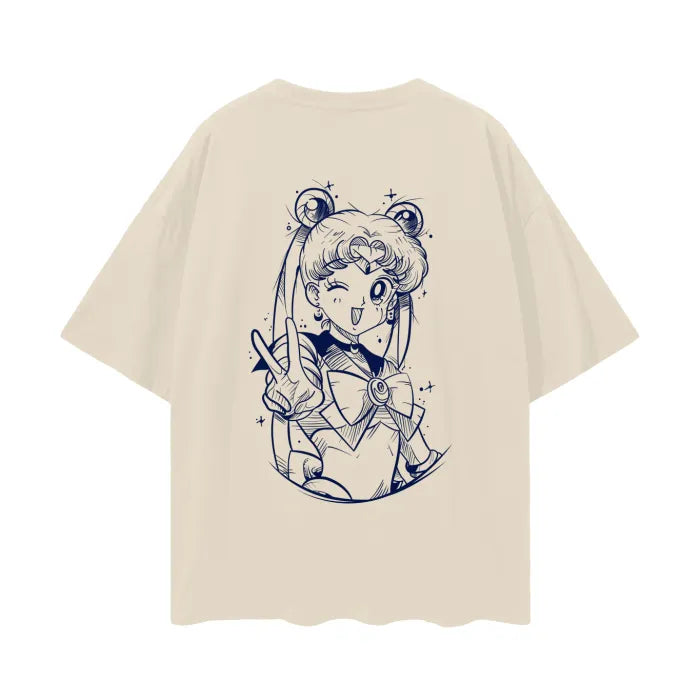 "MOON PRISM" -Usagi Tsukino - Sailor Moon Anime Oversized T-Shirt | 4 Colors