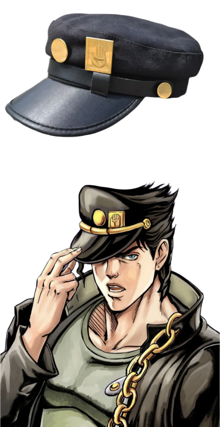 "LONELY HOLLOW" - Jotaro Kujo - JoJo's Bizarre Adventure Anime Hat