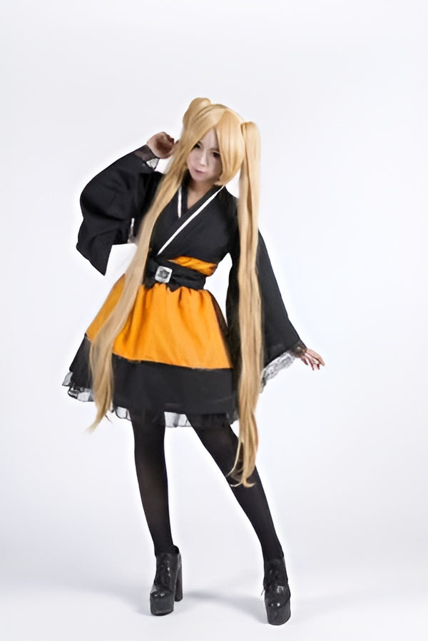 "ORANGE BLOSSOM" - Naruto Uzumaki -  Naruto Anime Cosplay Skirt