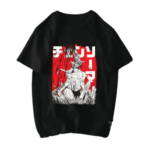 "DEVIL HUNTERS" - Chainsaw man Anime T-shirt | 2 colors - Alpha Weebs