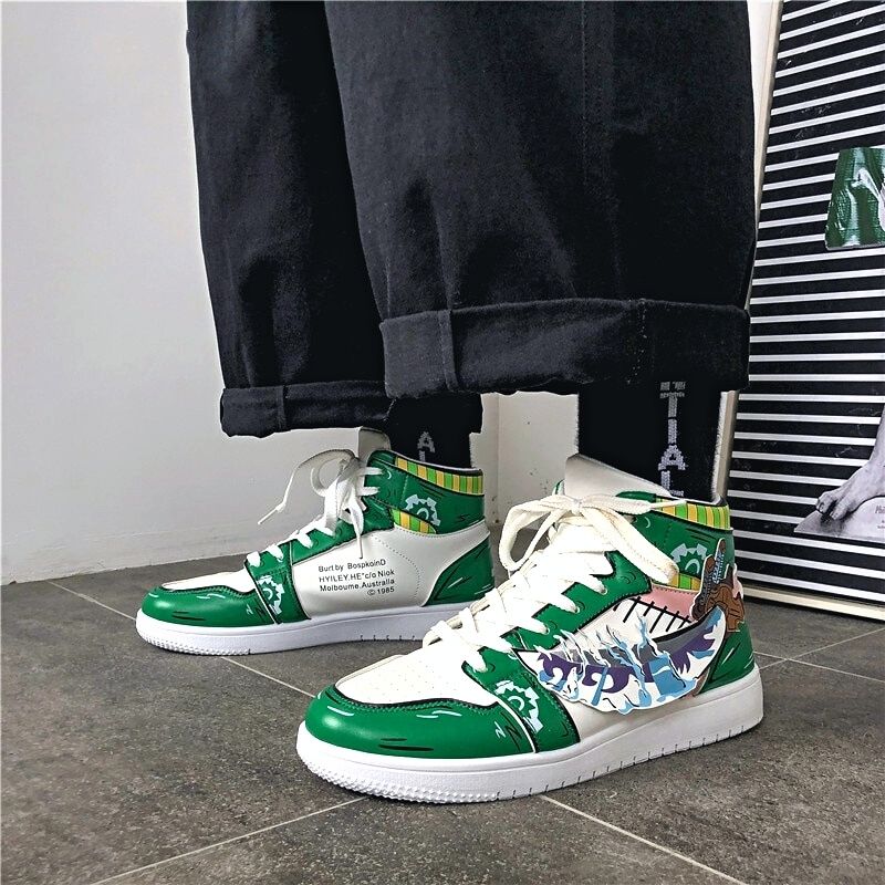 Wano Zoro Enma Blade Air Force Shoes - One Piece Universe Store