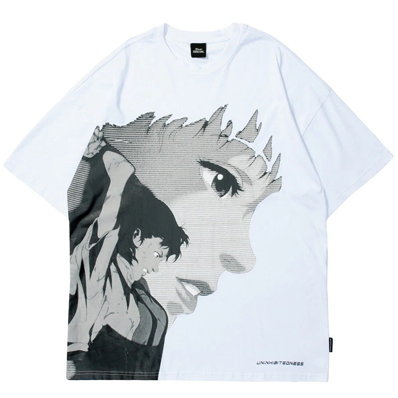 Anime - Streetwear - "DETERMINATION" - Oversized Anime T-Shirts | 2 Colors - Alpha Weebs