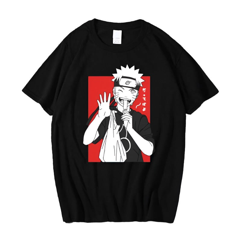 Anime - Streetwear - "TAKE AWAY" - Naruto Anime Oversized T-shirt | 3 Colors - Alpha Weebs