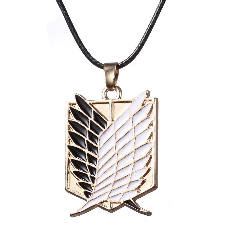 "WINGS OF FREEDOM" - Attack On Titan Anime Necklace | 4 Options