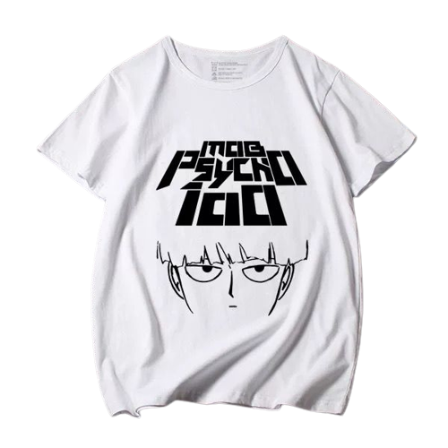 "100" Mob Psycho Anime Shigeo Oversized T-Shirts | 2 Options - Alpha Weebs