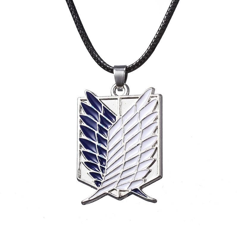 "WINGS OF FREEDOM" - Attack On Titan Anime Necklace | 4 Options