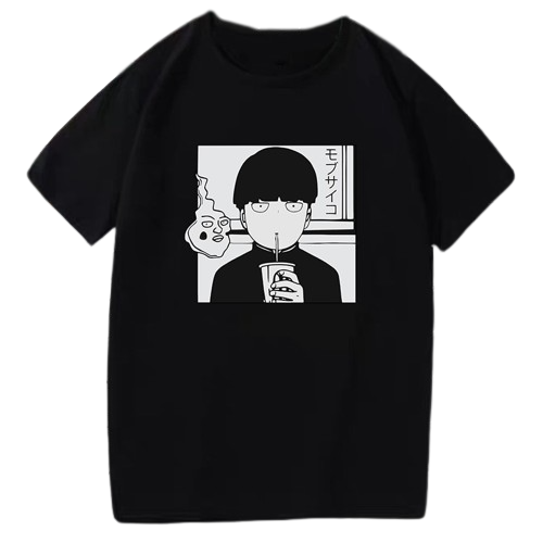 "CLUELESS" - Shigeo Mob Psycho Anime Oversized T-Shirts | 2 Options - Alpha Weebs