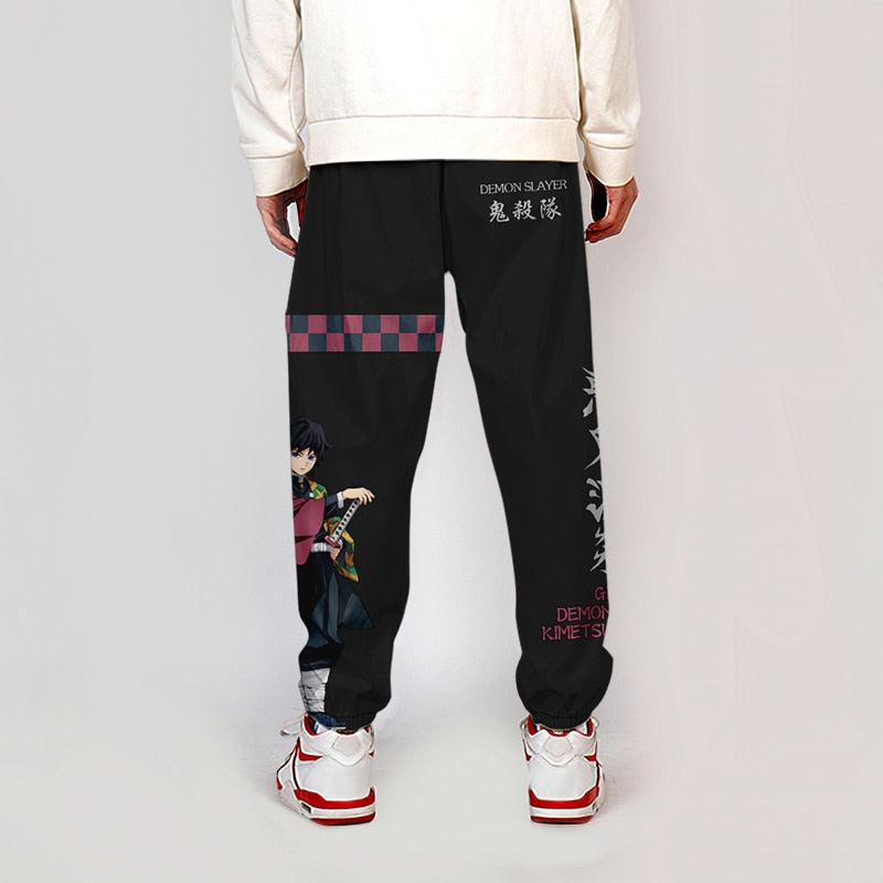 Anime - Streetwear - Demon Slayer Anime Joggers | 3 Option - Alpha Weebs