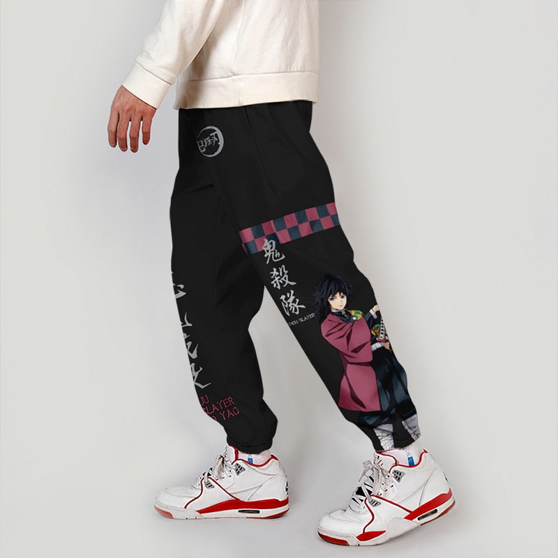 Anime - Streetwear - Demon Slayer Anime Joggers | 3 Option - Alpha Weebs