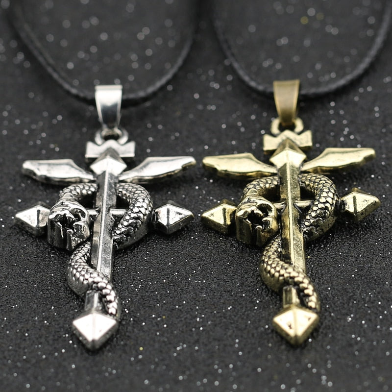 Anime - Streetwear - "THE FLAMEL" - Fullmetal Alchemist Anime Necklace | 2 Option - Alpha Weebs