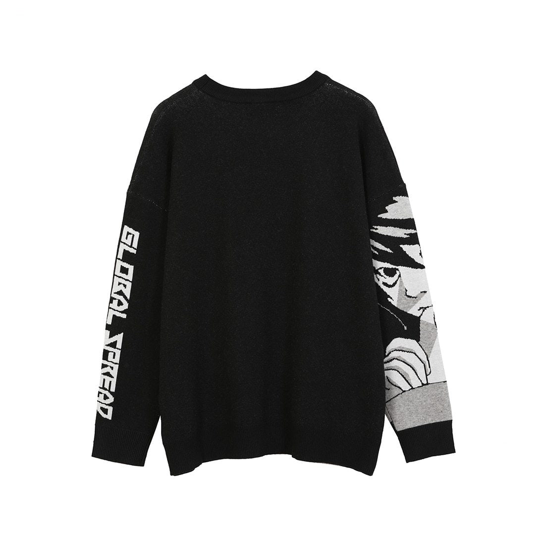 Anime - Streetwear - "BEAUTY & BRAINS" - L & Misa Knitted - Death Note Anime Sweater - Alpha Weebs