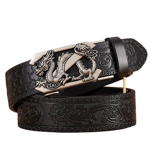 "Z SHENRON" - Embossed Leather Dragon Ball Anime Belt | 4 Options