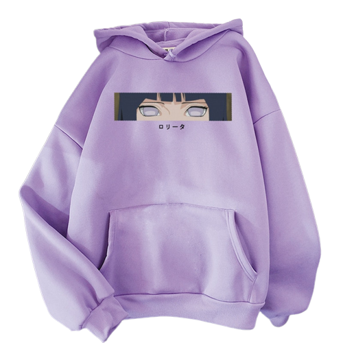 "PRINCESS BYAKUGAN" - Hinata - Naruto Anime Hoodie| 4 Colors - Alpha Weebs