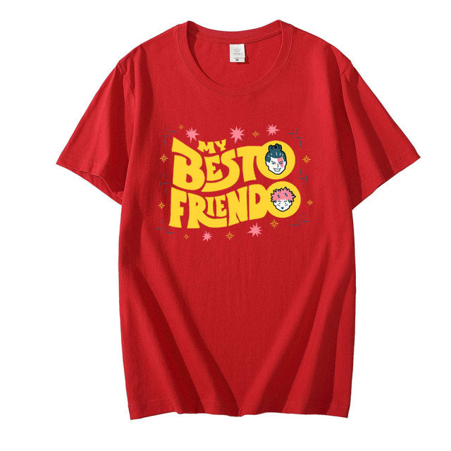 Besto Friendo Funny Japanese Anime Shounen Manga Gifts T-shirt