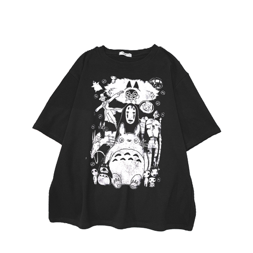 "THE GANG" - Spirited Away Anime T-shirt - Alpha Weebs