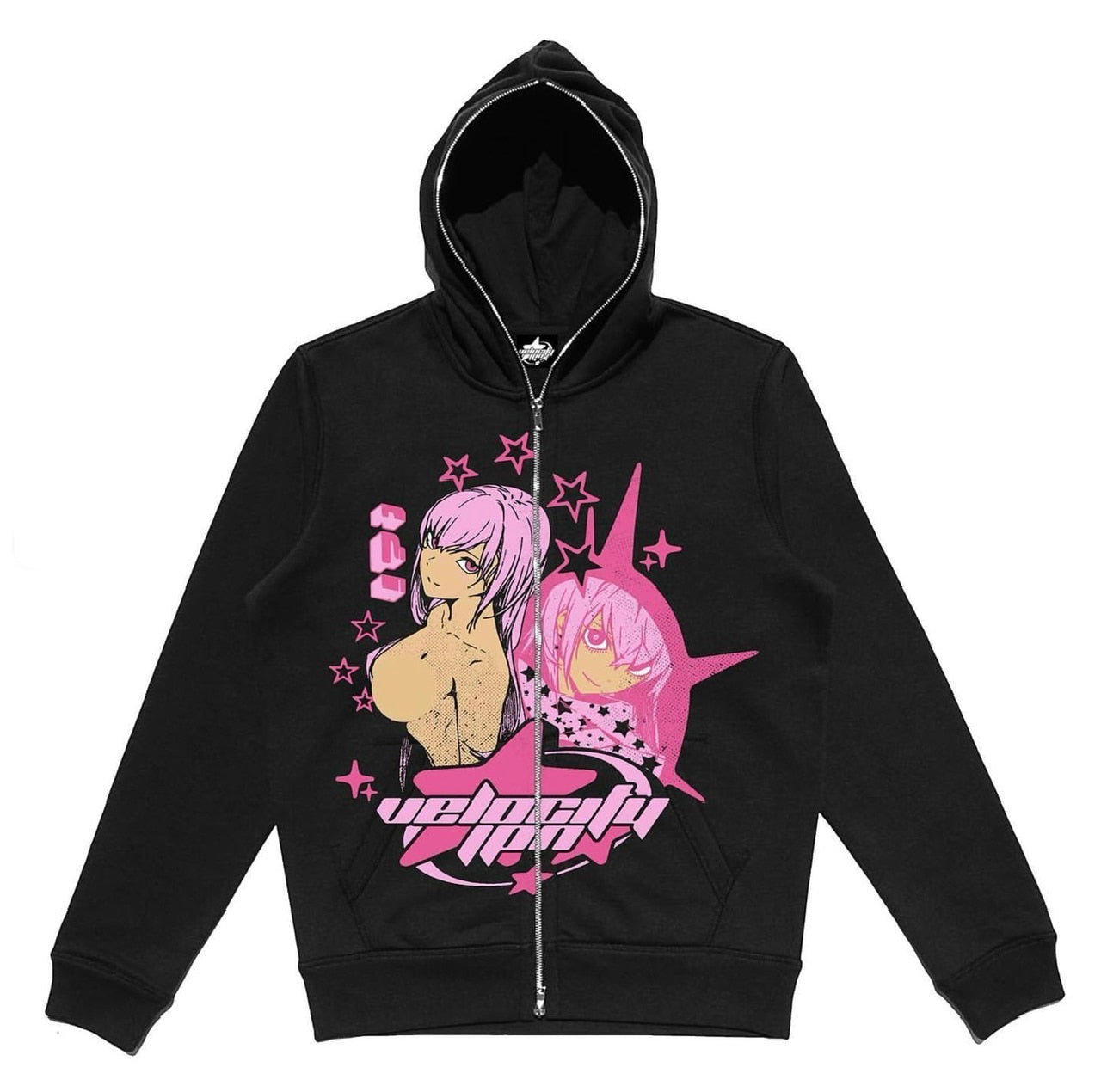 Anime - Streetwear - "VELOCITY" - Soul Eater Anime Oversized Hoodie | 5 Colors - Alpha Weebs