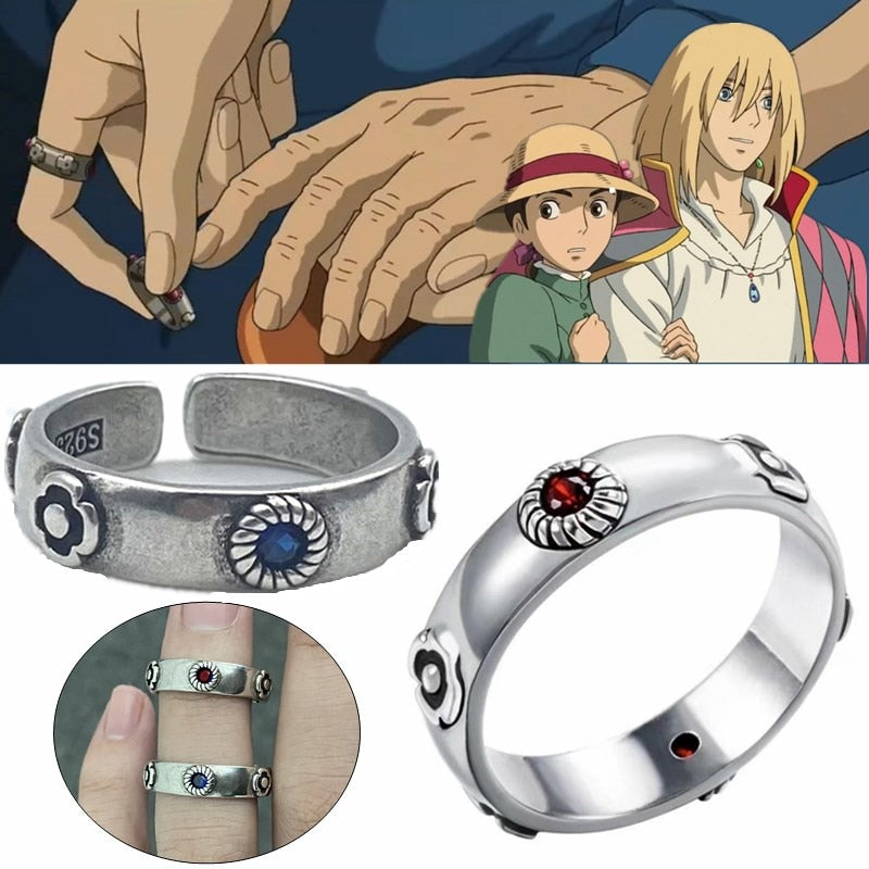 Anime - Streetwear - Sophie - Wizard Studio Ghibli Anime Rings | 3 Option - Alpha Weebs