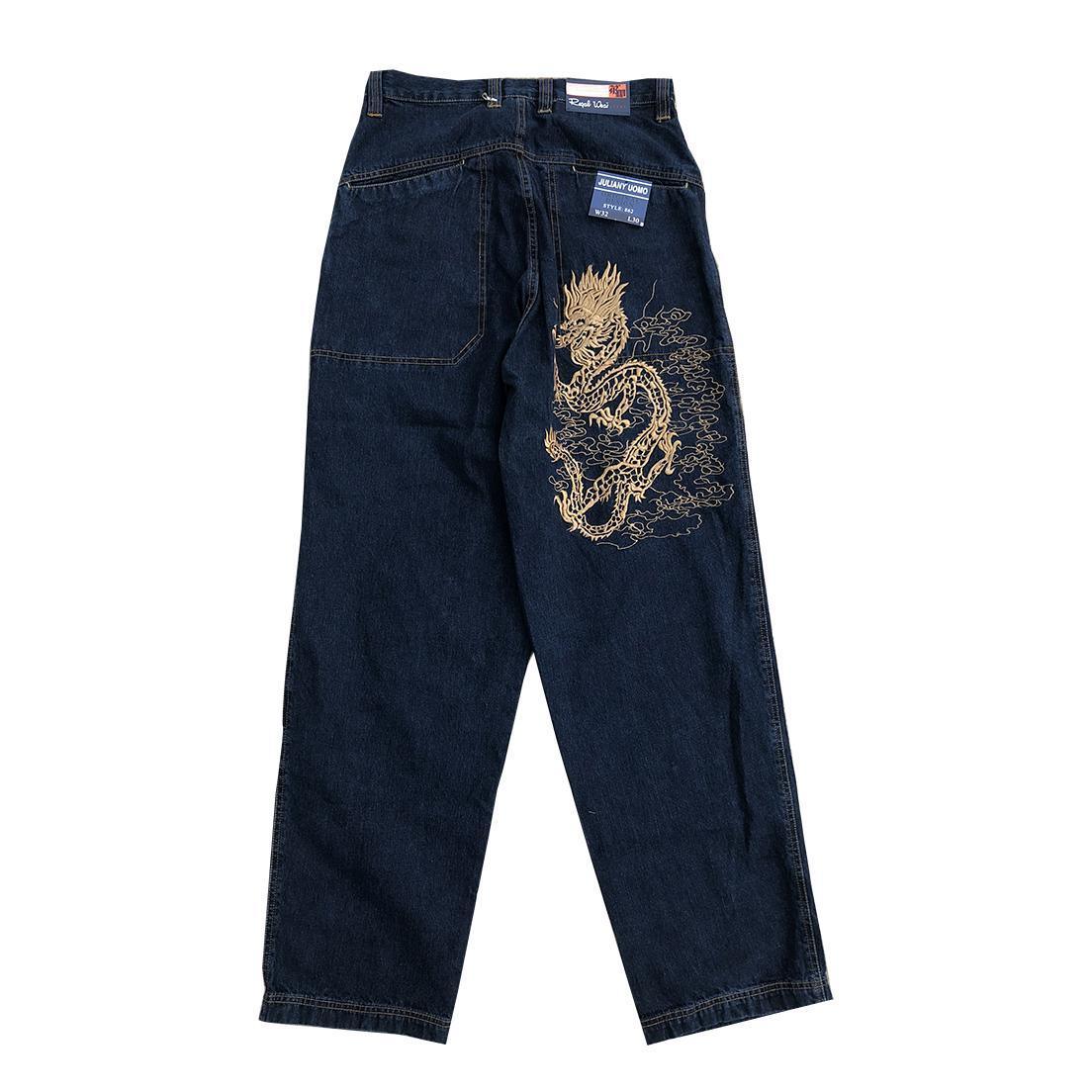 "SHENRON" - Embroidered Denim Dragon Ball Anime Jeans | 2 Colors