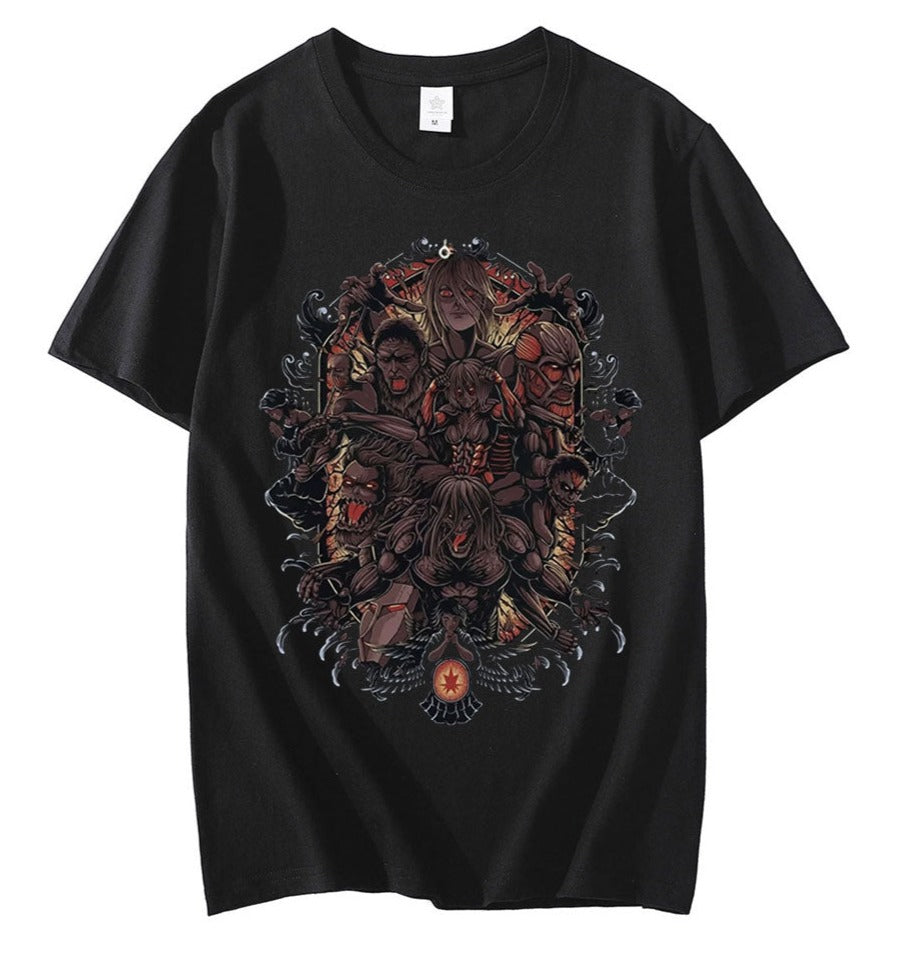 "WAR ON" - Attack On Titan Anime T-Shirts | 5 Colors