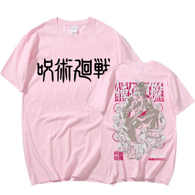 Anime - Streetwear - "Ryomen Sukuna" Jujutsu Kaisen Anime Oversized T- Shirts | 5 Colors - Alpha Weebs