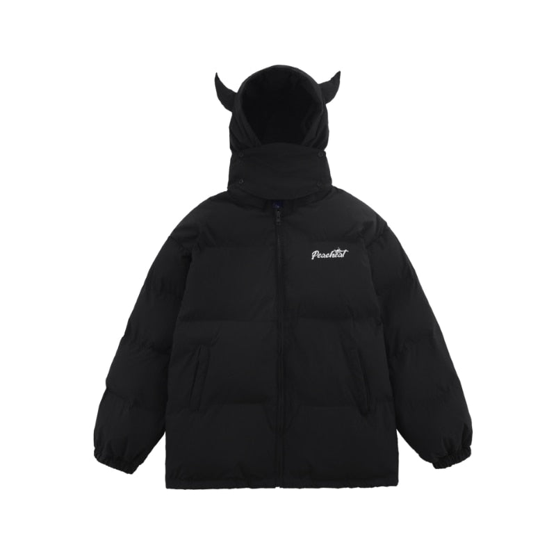 "SUCCUBA" - Anime Oversized Puffer Jackets | 2 Colors