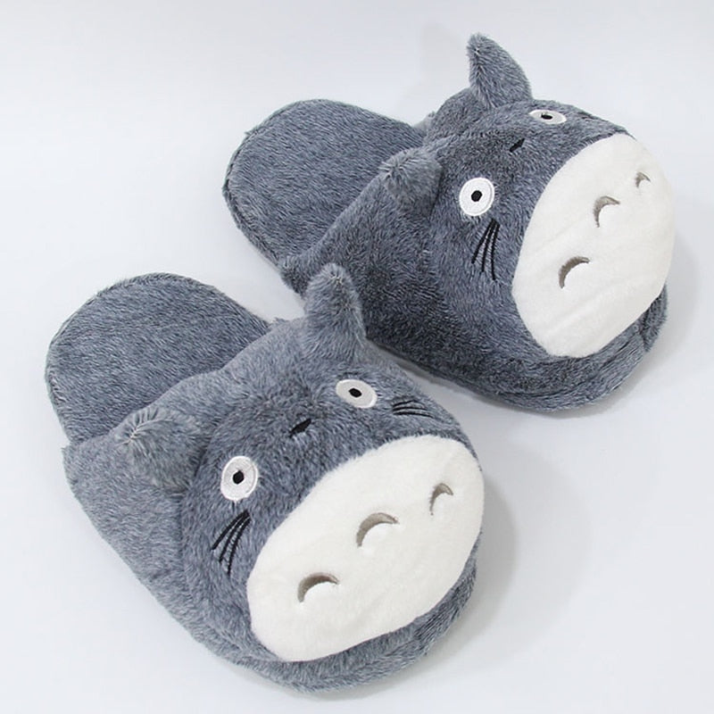 Anime - Streetwear - My Neighbor Totoro - Studio Ghibli Anime Plush Shoes | 4 Option - Alpha Weebs