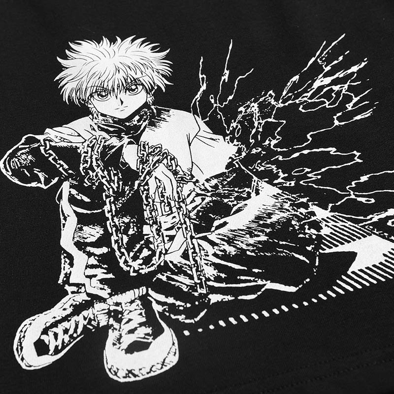 Anime - Streetwear - "SASSIN" - HxH Killua Anime Shorts - Alpha Weebs