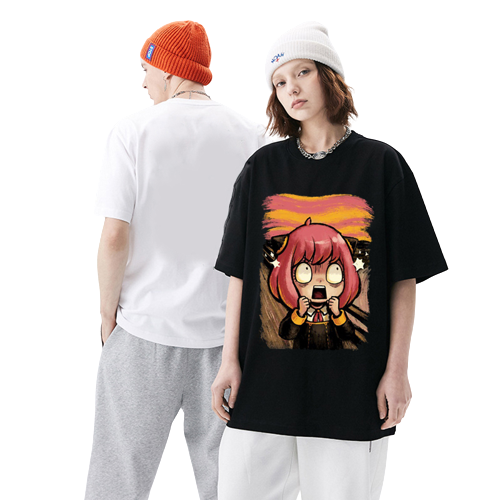 "SCREAM" by Anya Forger - Spy X Family Anime Oversized T-Shirt | 5 colors - Alpha Weebs