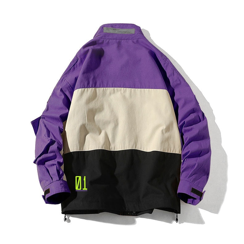 Anime - Streetwear - "EVA UNITS" - Neon Genesis Evangelion Jacket | 3 Colors - Alpha Weebs