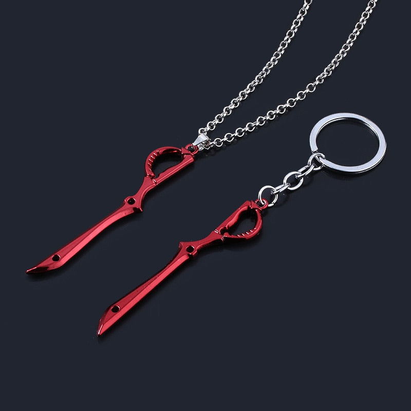 Anime - Streetwear - "SCISSOR BLADE" - Ryuko Kill la Kill Anime Necklaces / Keychains - Alpha Weebs