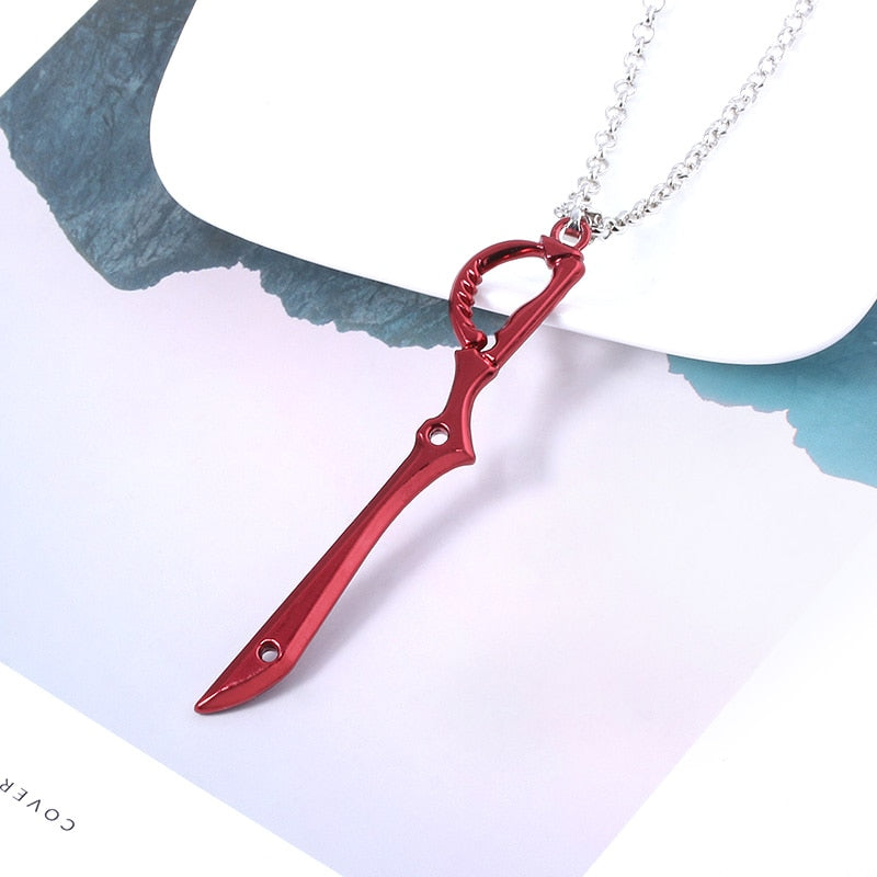 Anime - Streetwear - "SCISSOR BLADE" - Ryuko Kill la Kill Anime Necklaces / Keychains - Alpha Weebs