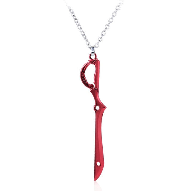 Anime - Streetwear - "SCISSOR BLADE" - Ryuko Kill la Kill Anime Necklaces / Keychains - Alpha Weebs