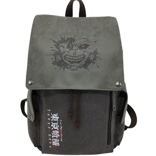 Ken Kaneki Tokyo Ghoul Anime Canvas Backpack