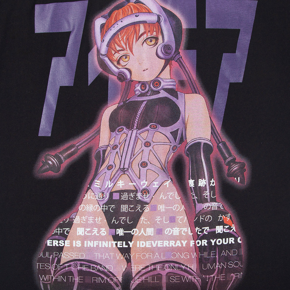 Anime - Streetwear - "H GIRL" - Kanji Anime T-Shirt | 3 Colors - Alpha Weebs